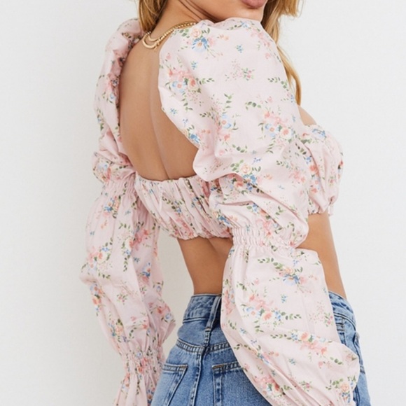 Henrietta Floral top 
House of CB - Picture 2 of 2